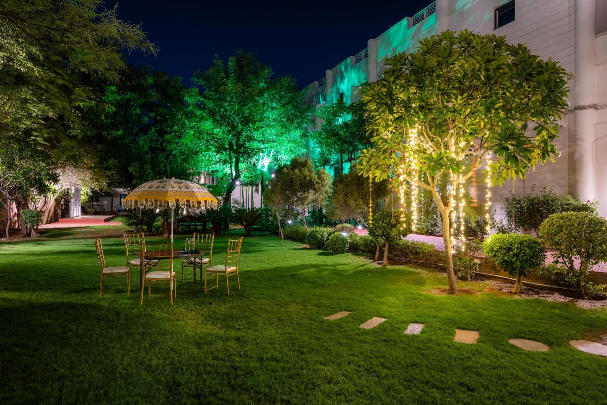 Nine Palms Villa Jaipur Bagian luar foto