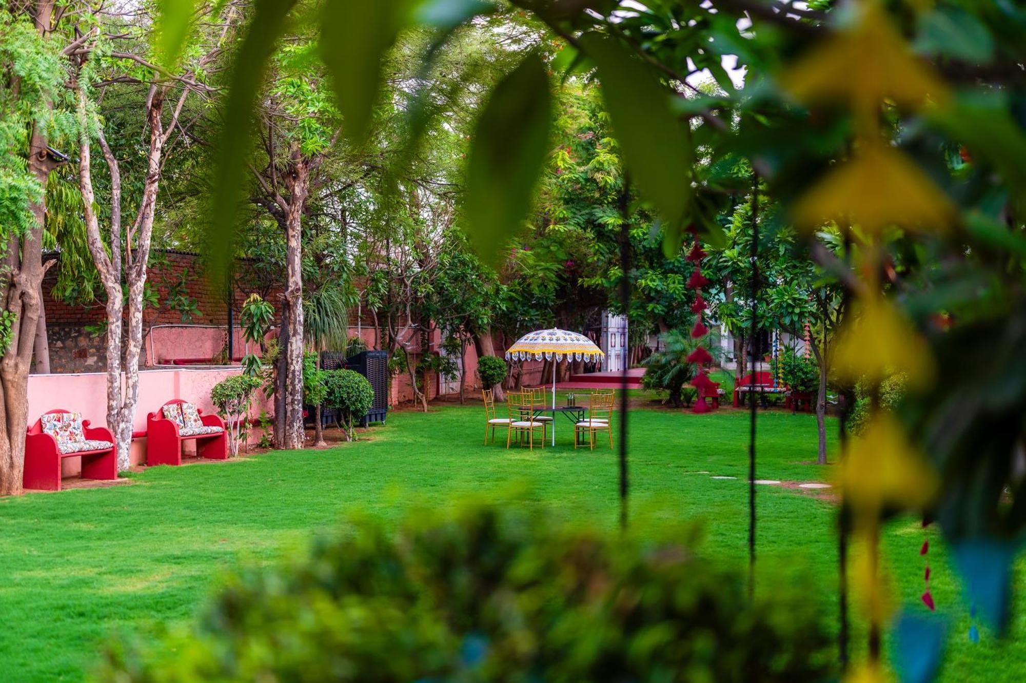 Nine Palms Villa Jaipur Bagian luar foto